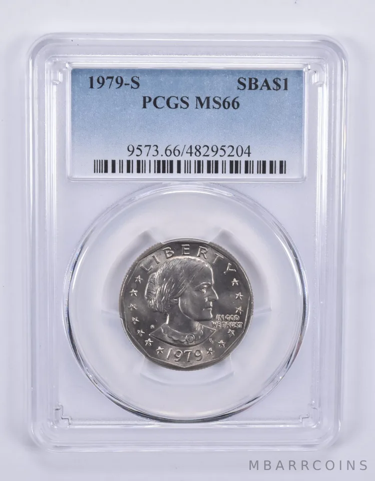 1979-S Susan B Anthony Dollar MS66 PCGS Blue Label