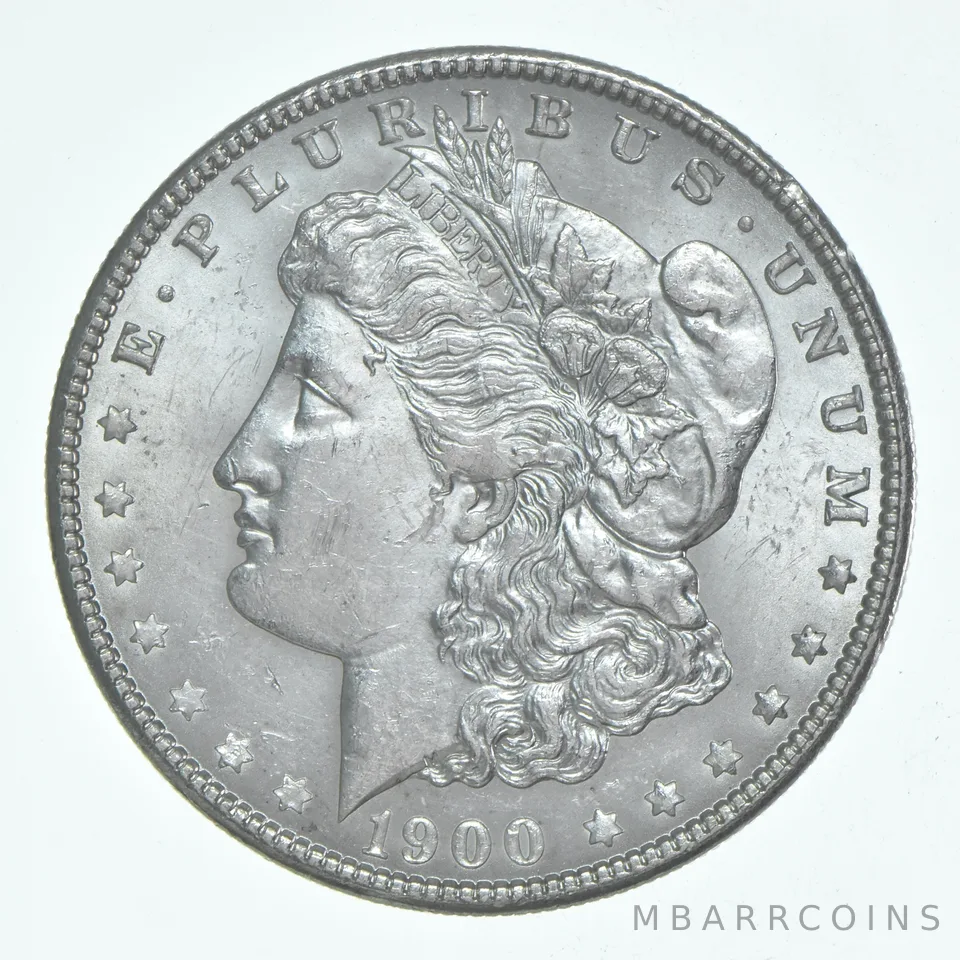 BU/Unc 1900 (P) Morgan Silver Dollar (1 coin)
