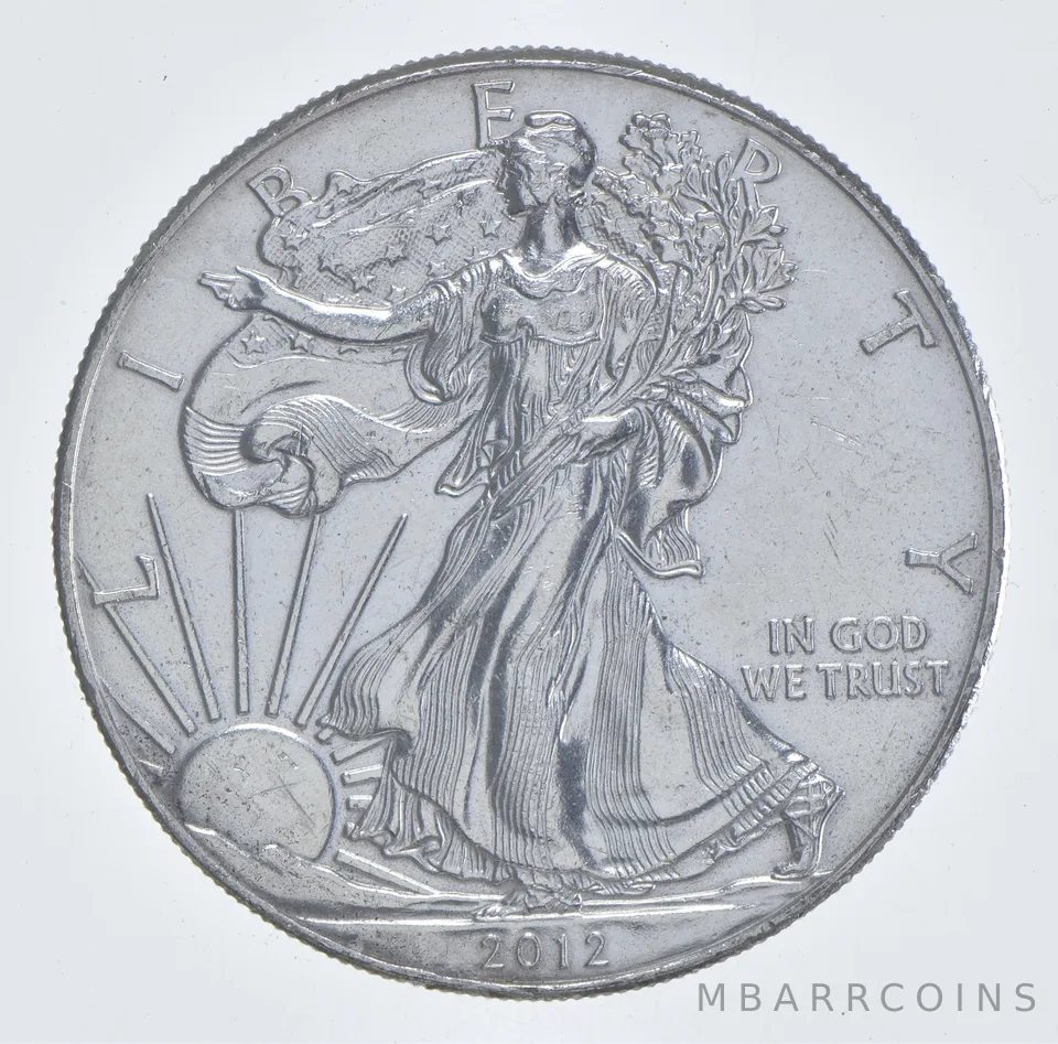 Better Date 2012 American Silver Eagle 1 Troy Oz .999 Fine Silver *567