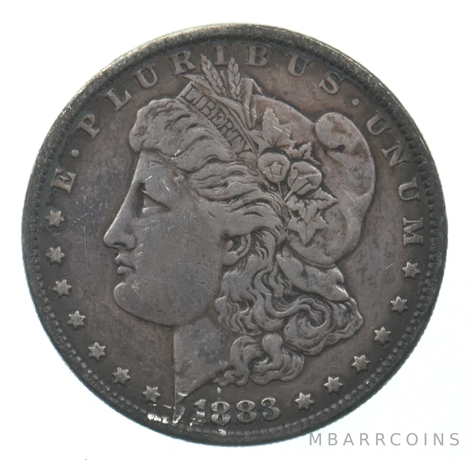 Early - 1883 Morgan Silver Dollar - 90% US Coin *566