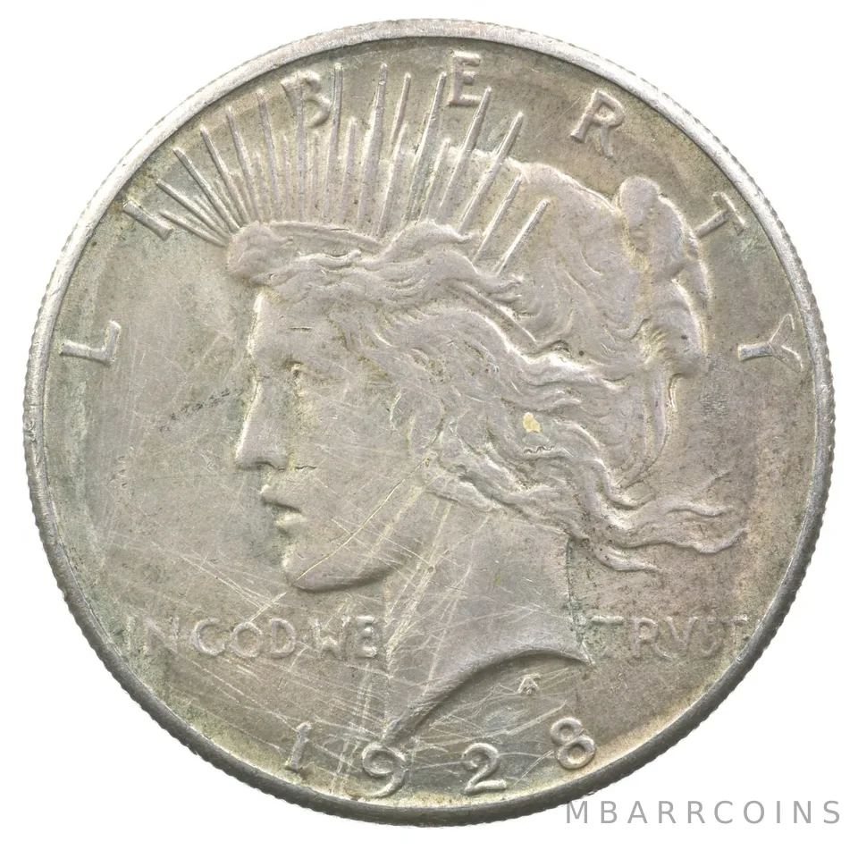1928 Peace Silver Dollar a1901