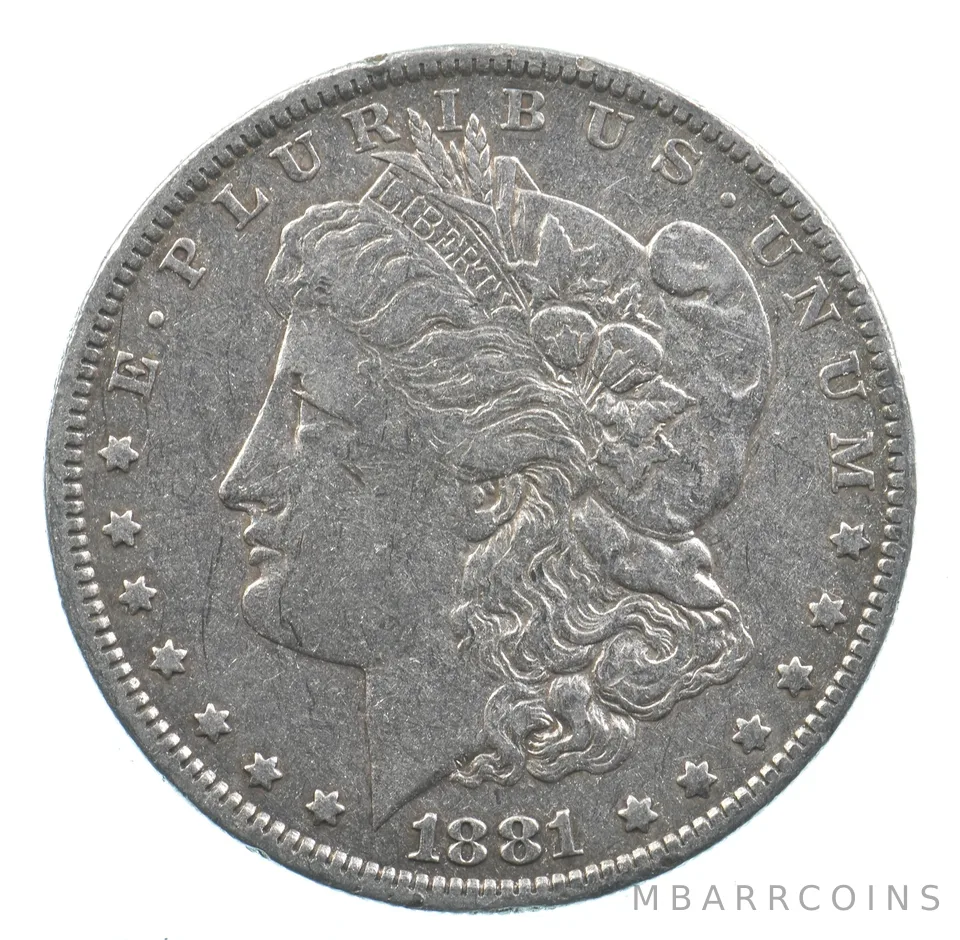 Early - 1881-O Morgan Silver Dollar - 90% US Coin *553