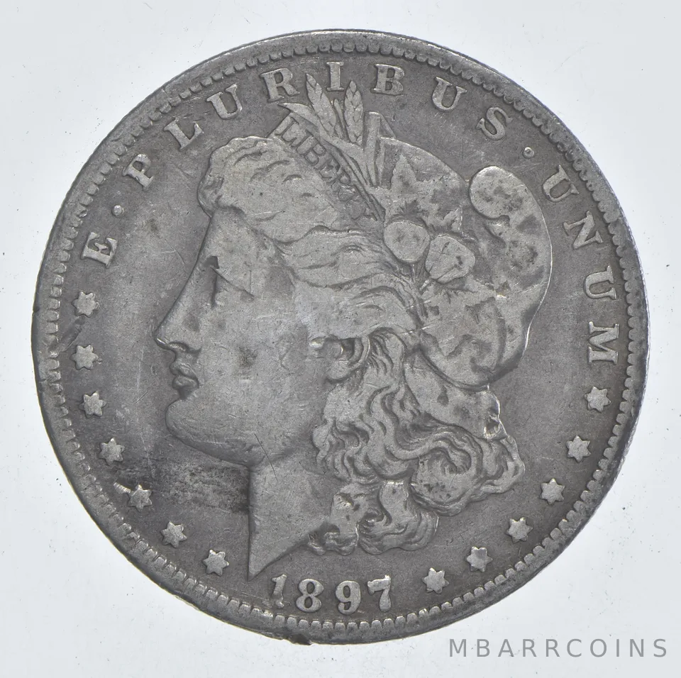 Early - 1897-O Morgan Silver Dollar - 90% US Coin *876