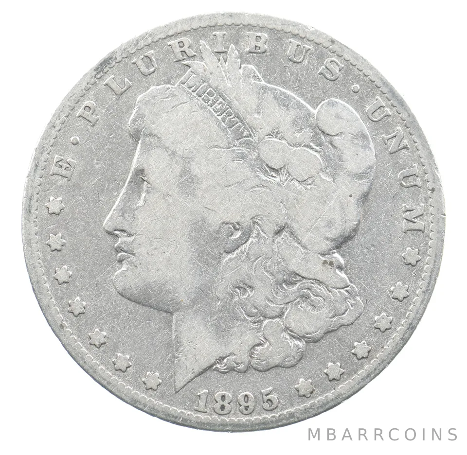 1895-O Morgan Silver Dollar a4647