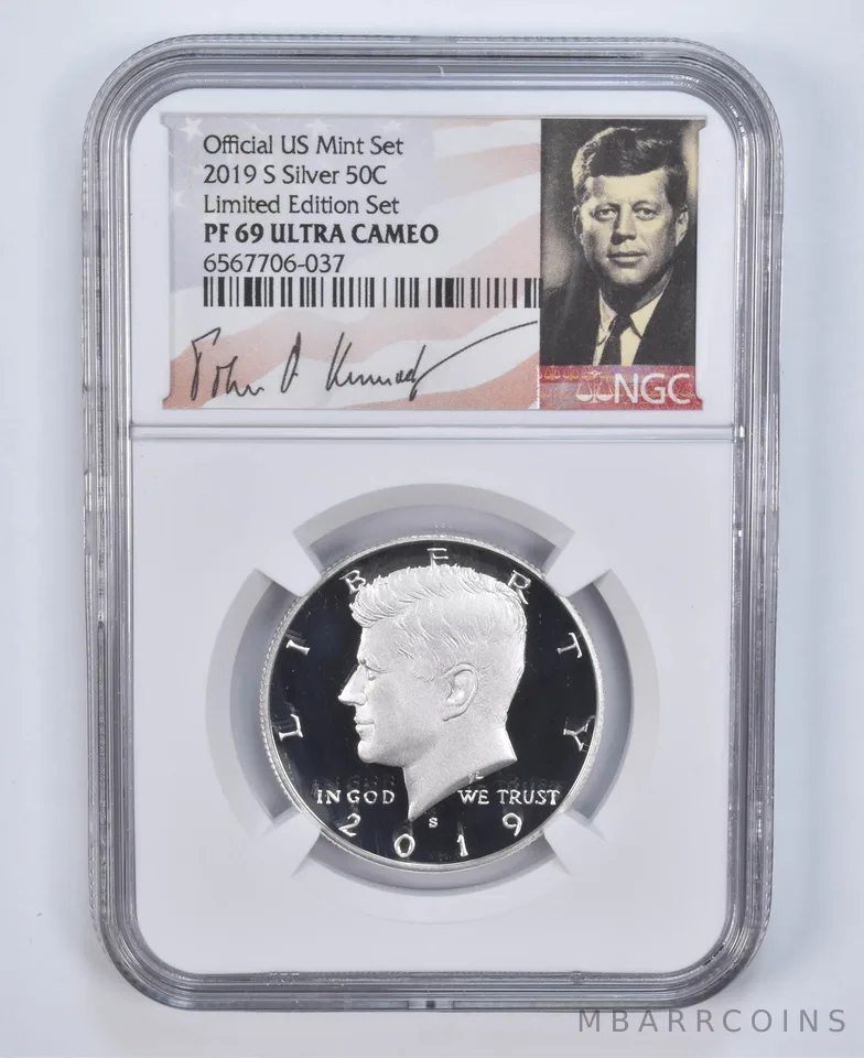 2019-S Kennedy Half Dollar Silver Limited Edition PF69 UCAM NGC