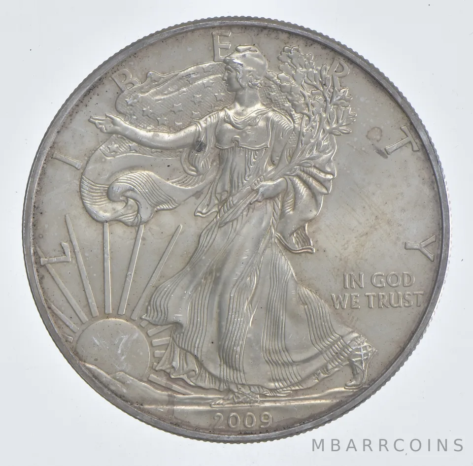 Better Date 2009 American Silver Eagle 1 Troy Oz .999 Fine Silver *543