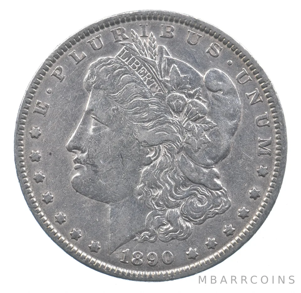 Better 1890 Morgan Silver Dollar - 90% US Coin - Nice Coin *661