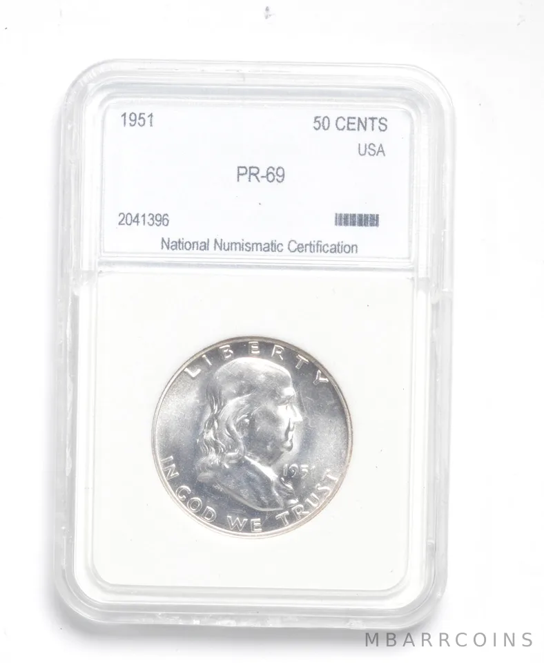 1951 Franklin Half Dollar *3195