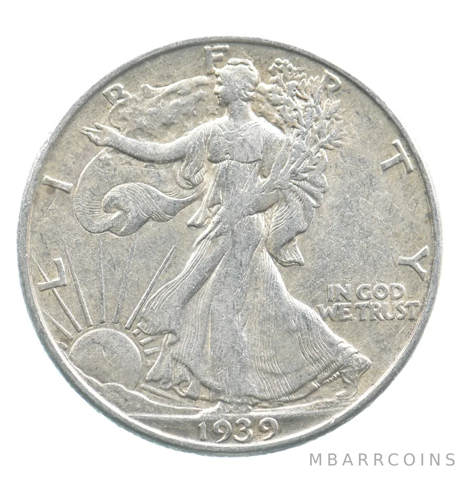 1939-D Walking Liberty Half Dollar a5489