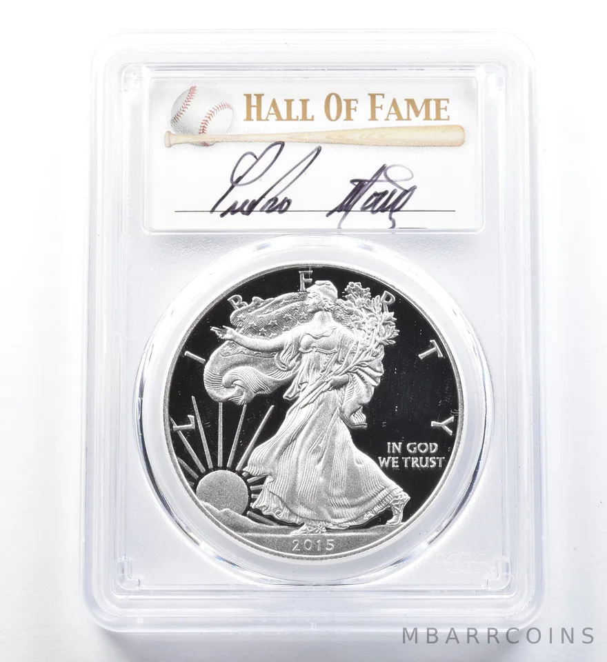 2015-W American Silver Eagle Pedro Martinez PR70 DCAM PCGS *1261
