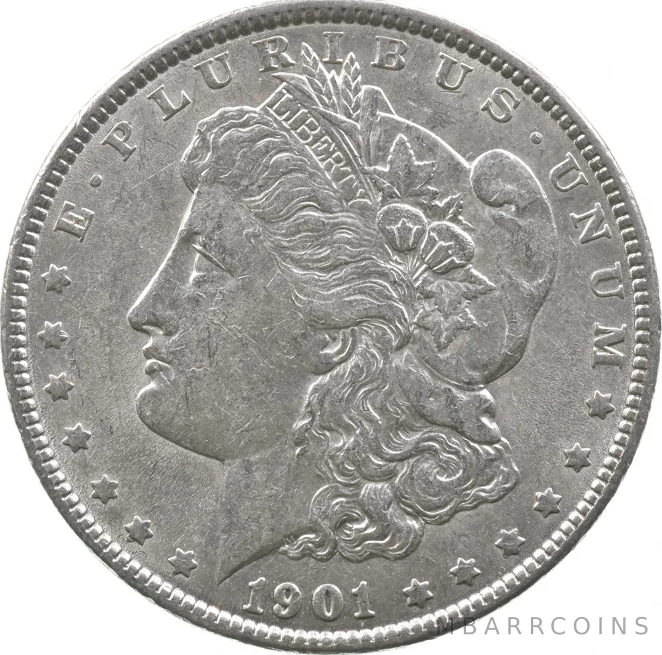 1901 Morgan Silver Dollar *2986