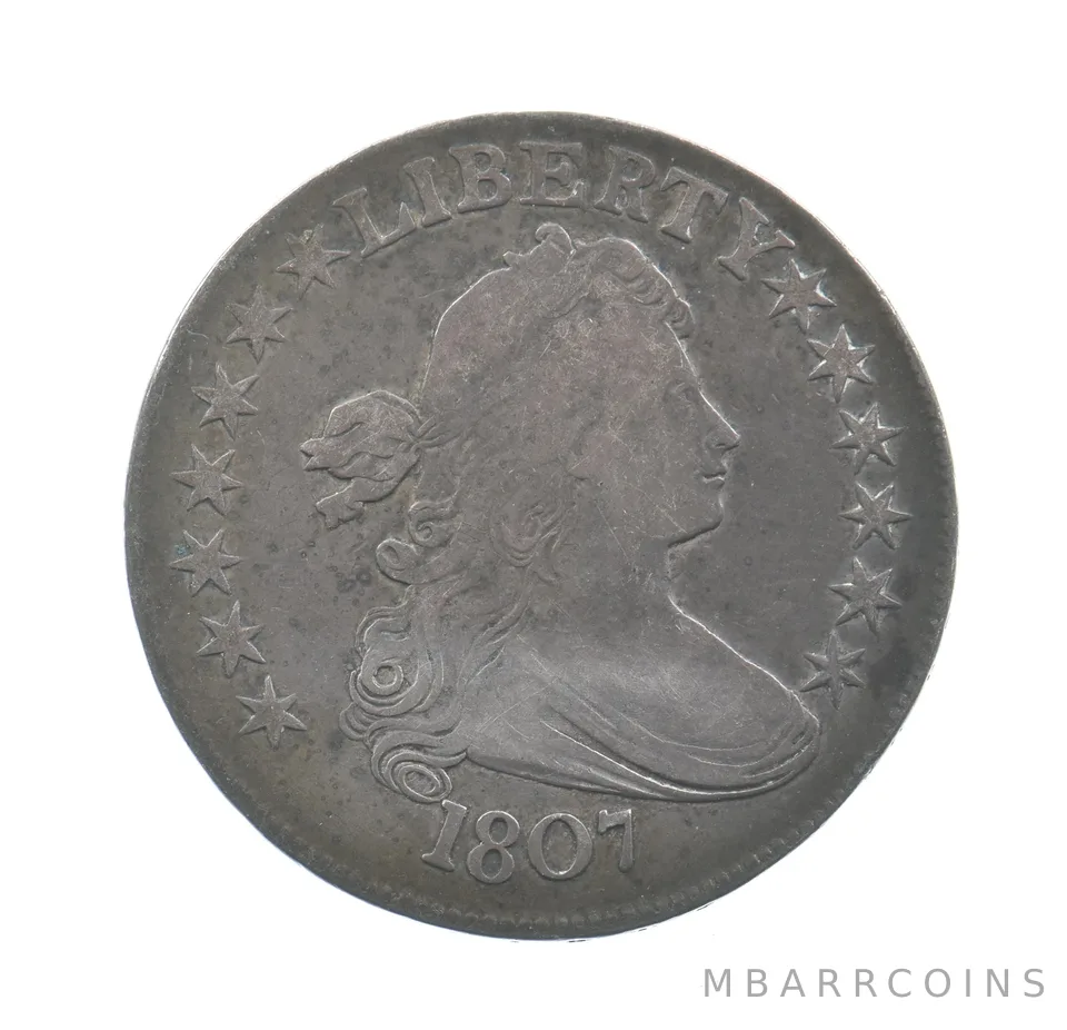 1807 Draped Bust Half Dollar *4420