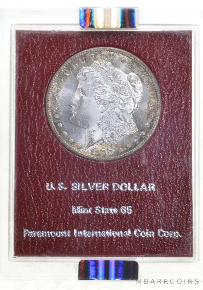 MS62 1879-S Morgan Silver Dollar - REV Of 78 - Top-100 - Graded NGC *4032