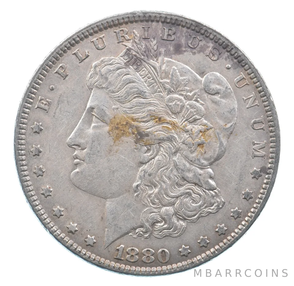 Better 1880 Morgan Silver Dollar - 90% US Coin - Nice Coin *355