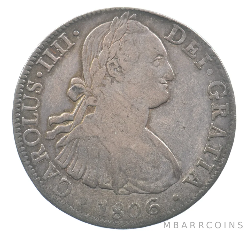 1806 Mo Mexico 8 Reales *9992