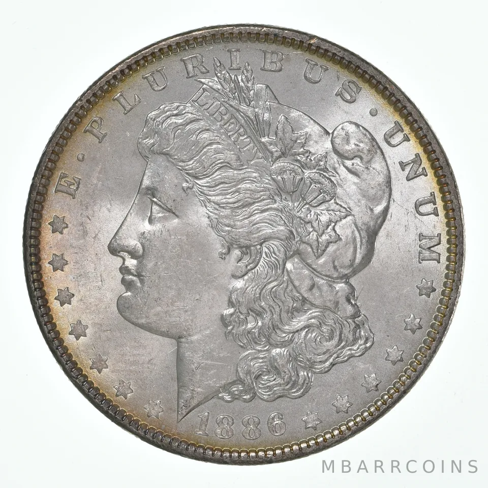 1886 Morgan Silver Dollar - Great Tone *2529