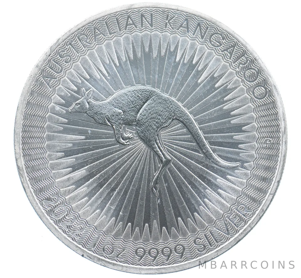 Better Date 2022 Australia $1 1 Oz. Silver Kangaroo World Coin- Silver *785