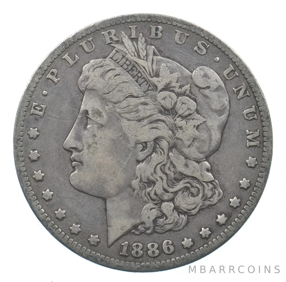 Early - 1886-O Morgan Silver Dollar - 90% US Coin *505