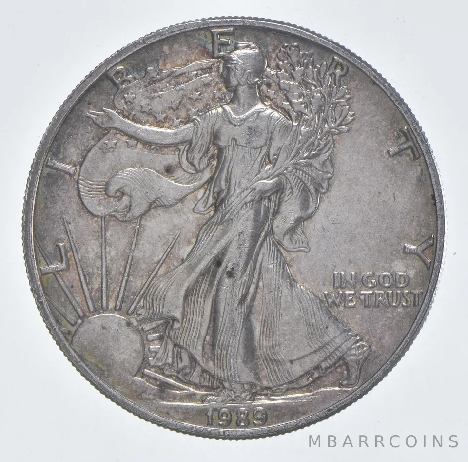 Better Date 1989 American Silver Eagle 1 Troy Oz .999 Fine Silver *173