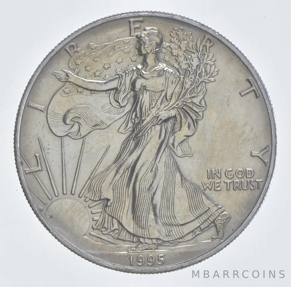 Better Date 1995 American Silver Eagle 1 Troy Oz .999 Fine Silver *626