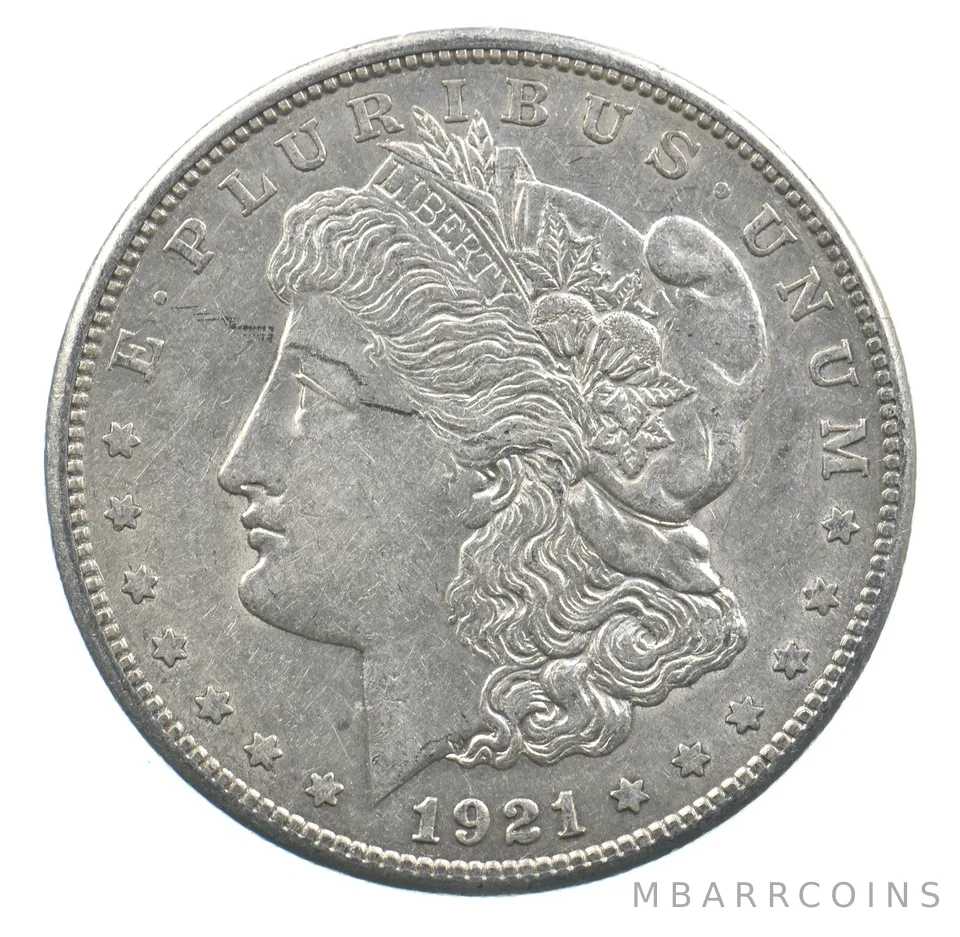 Early - 1921-S Morgan Silver Dollar - 90% US Coin *460