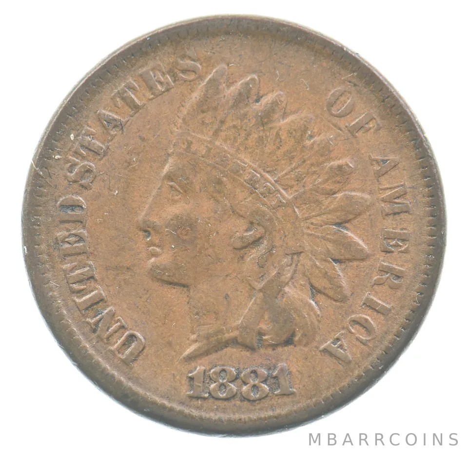 1881 Indian Head Cent *0004
