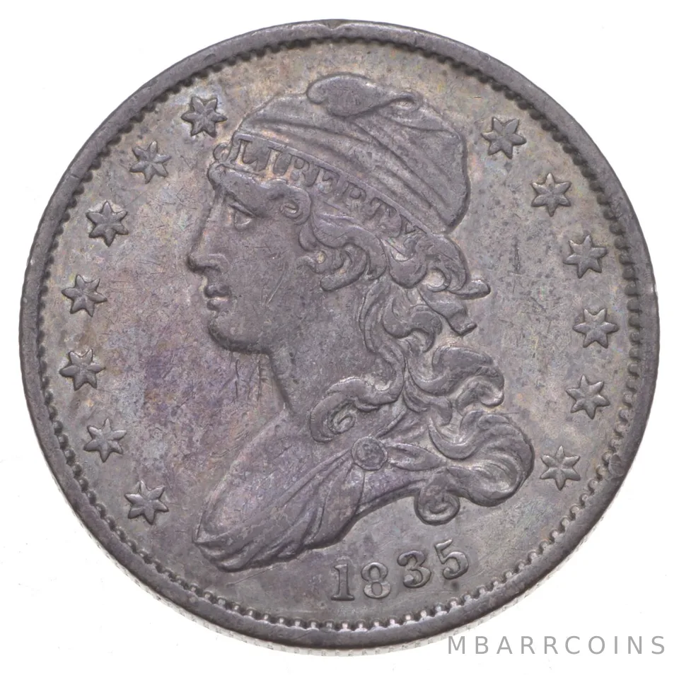 1835 Capped Bust Quarter - Circulated *0510