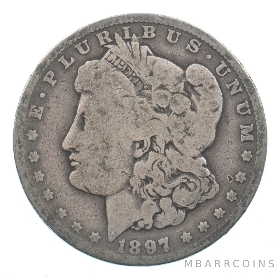 Early - 1897-O Morgan Silver Dollar - 90% US Coin *739
