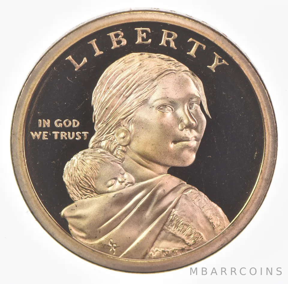 2009-S Sacagawea $1 Proof Native Agriculture Gold Dollar