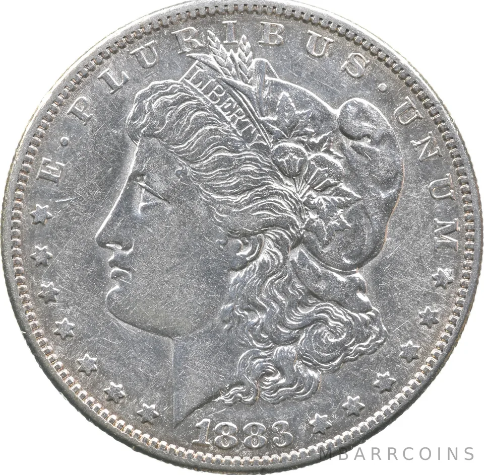 1883-S Morgan Silver Dollar a4863