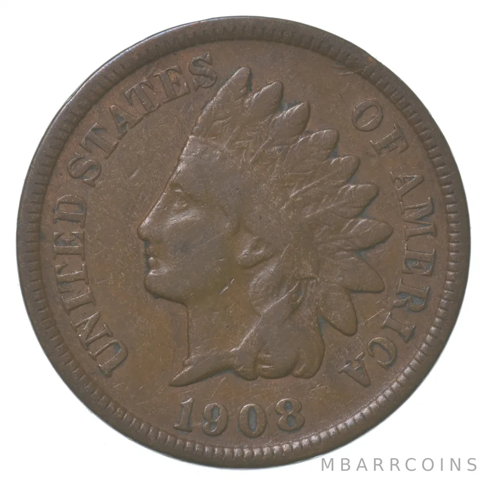 1908-S Indian Head Cent *8623