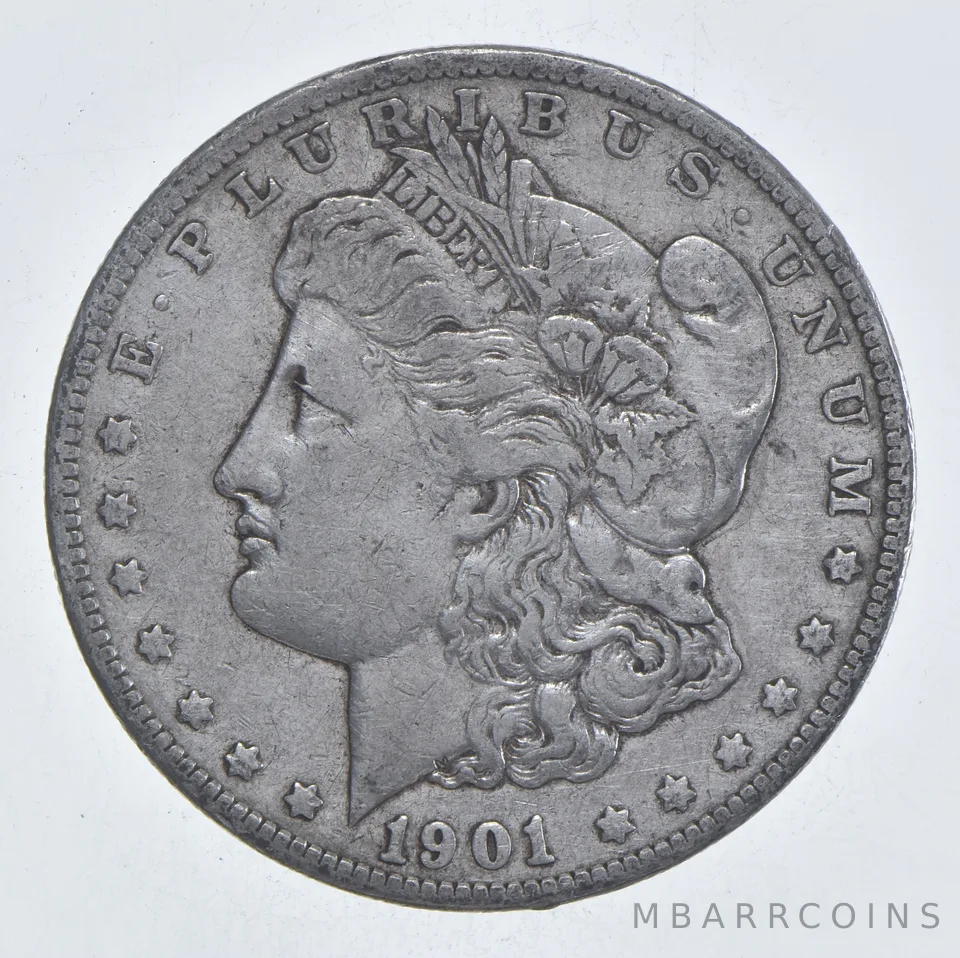 Early - 1901-O Morgan Silver Dollar - 90% US Coin *064