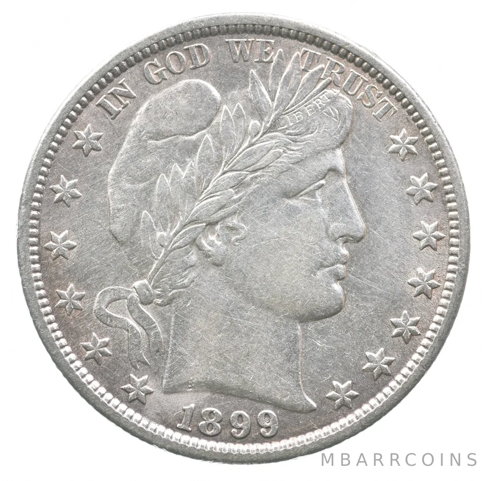 1899 Barber Half Dollar a2725