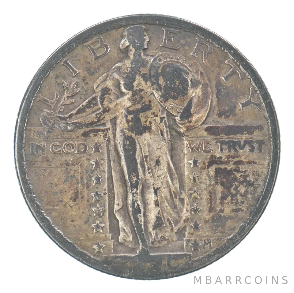1920 Standing Liberty Quarter Beautiful Tone *5136