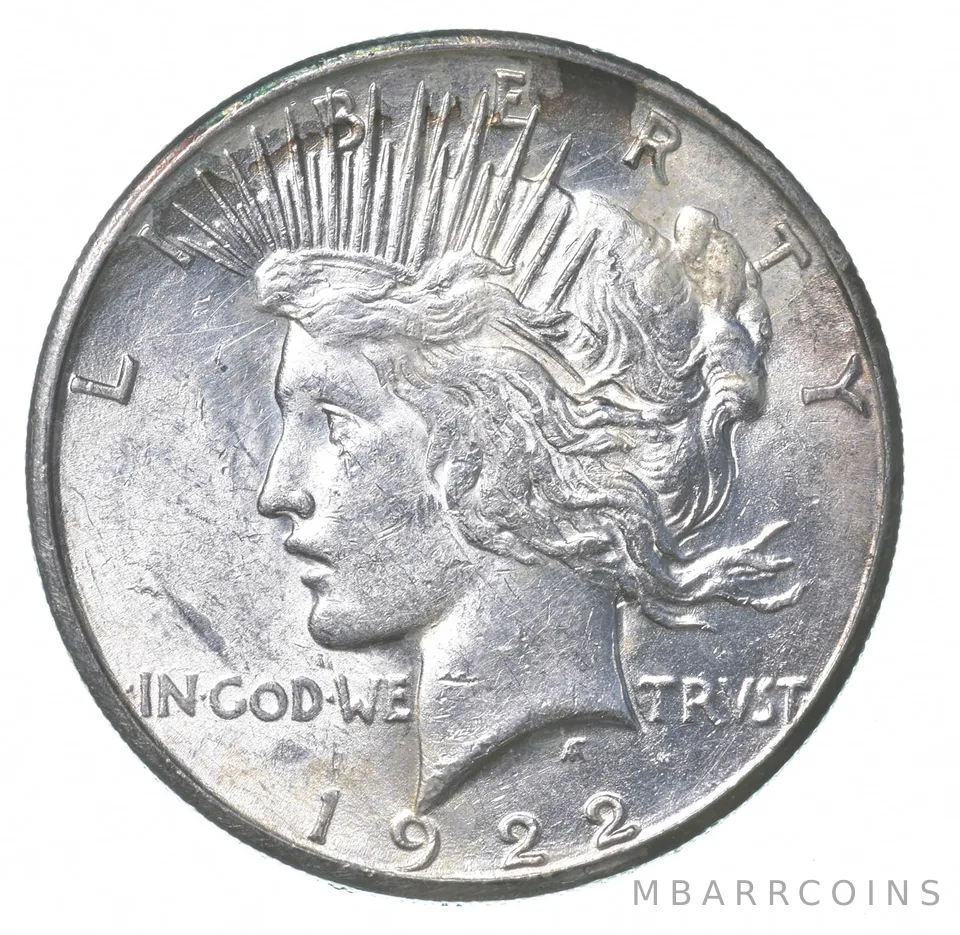 1922-S Peace Silver Dollar a4434