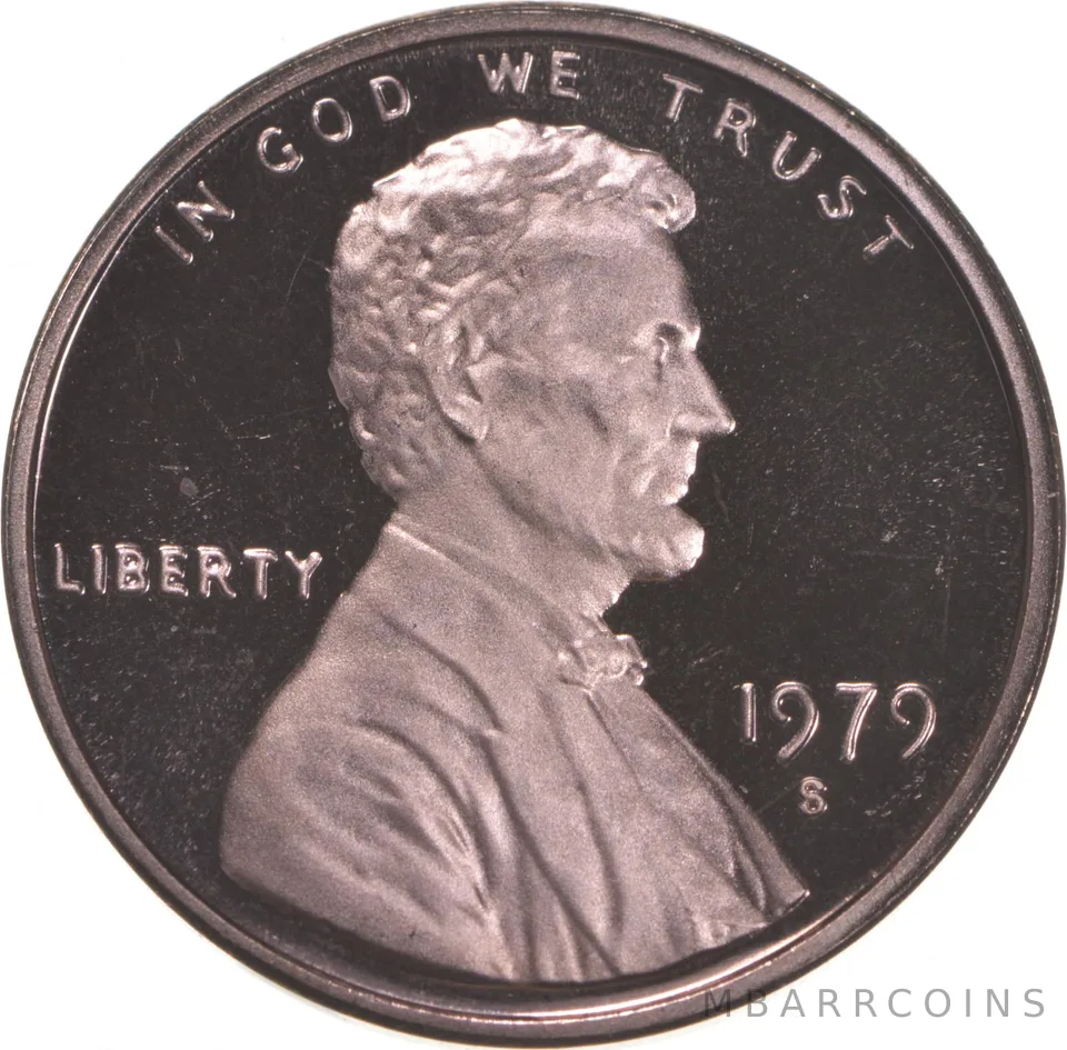 1979-S T2 Lincoln Memorial Cent TYPE 2 - Proof