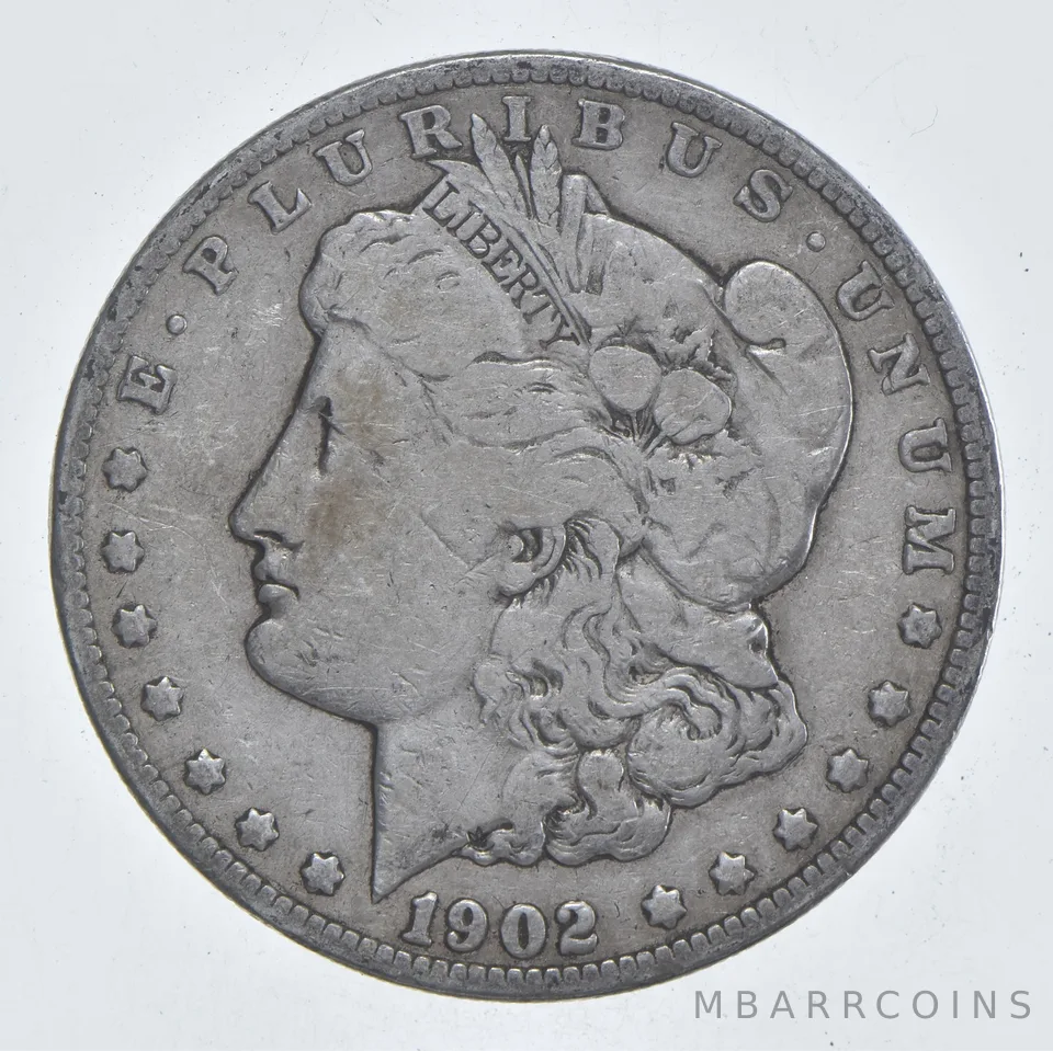 Early - 1902 Morgan Silver Dollar - 90% US Coin *905