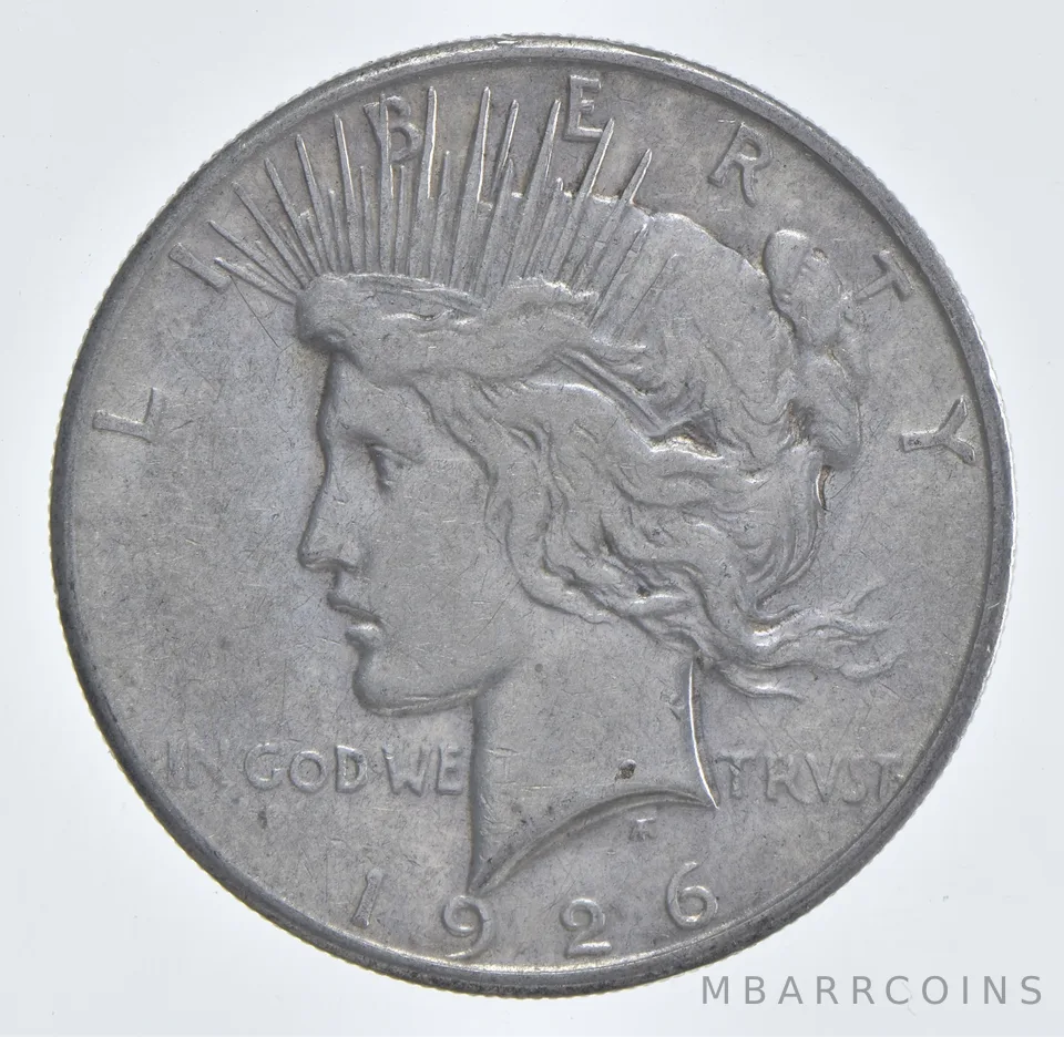 Better - 1926-S Peace Silver Dollar - 90% US Coin *628