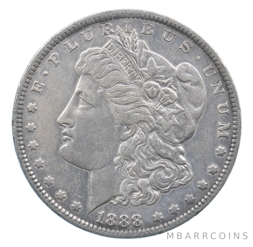Better 1888 Morgan Silver Dollar - 90% US Coin - Nice Coin *684