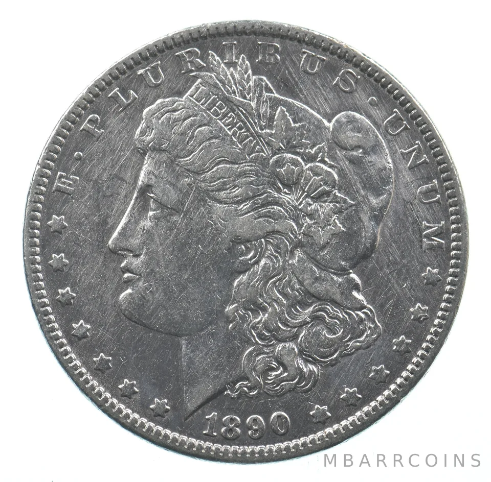 Early - 1890 Morgan Silver Dollar - 90% US Coin *935