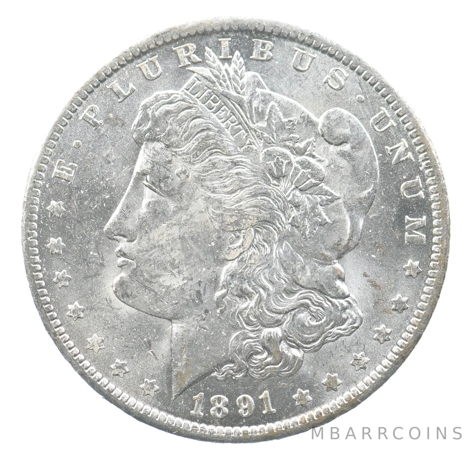 1891-O Morgan Silver Dollar *5126