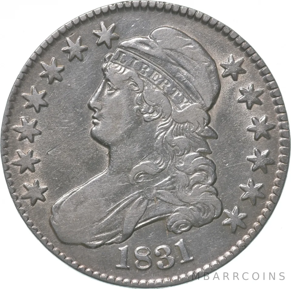 1831 Capped Bust Half Dollar *8075
