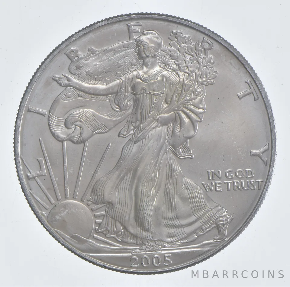 Better Date 2005 American Silver Eagle 1 Troy Oz .999 Fine Silver *593