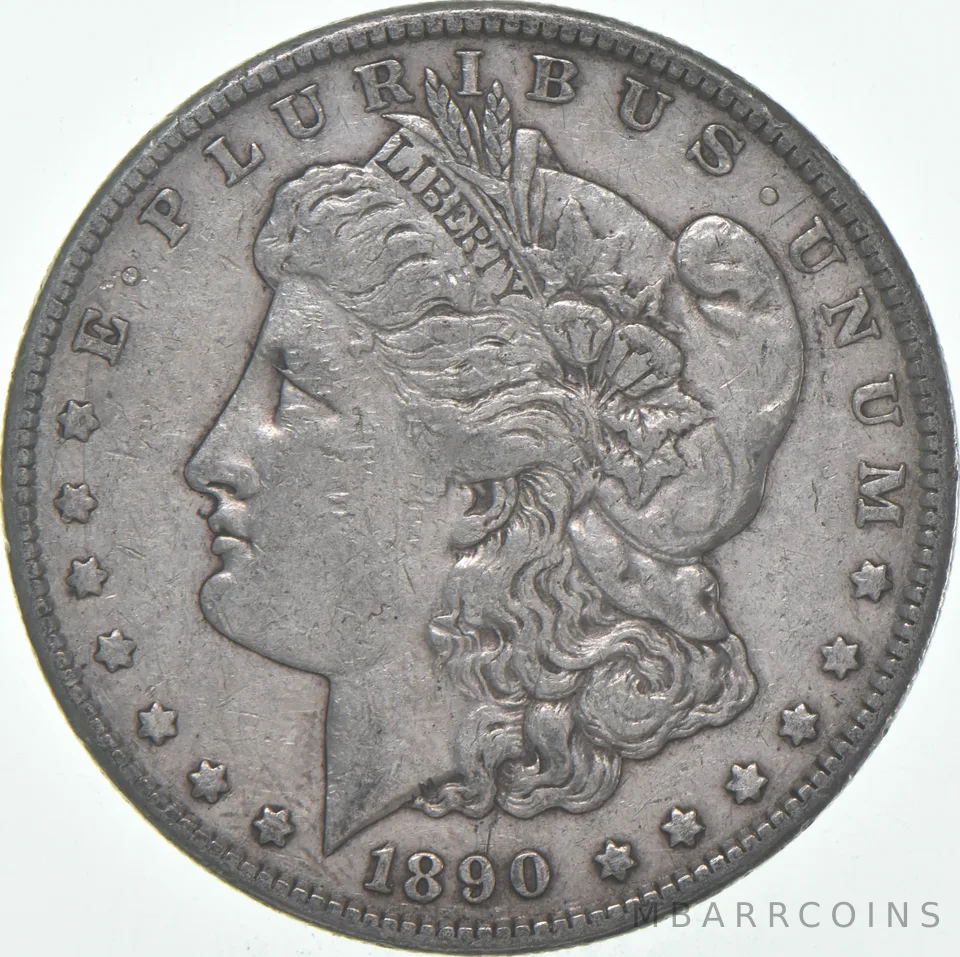 VF 1890-S Morgan Silver Dollar (1 coin)