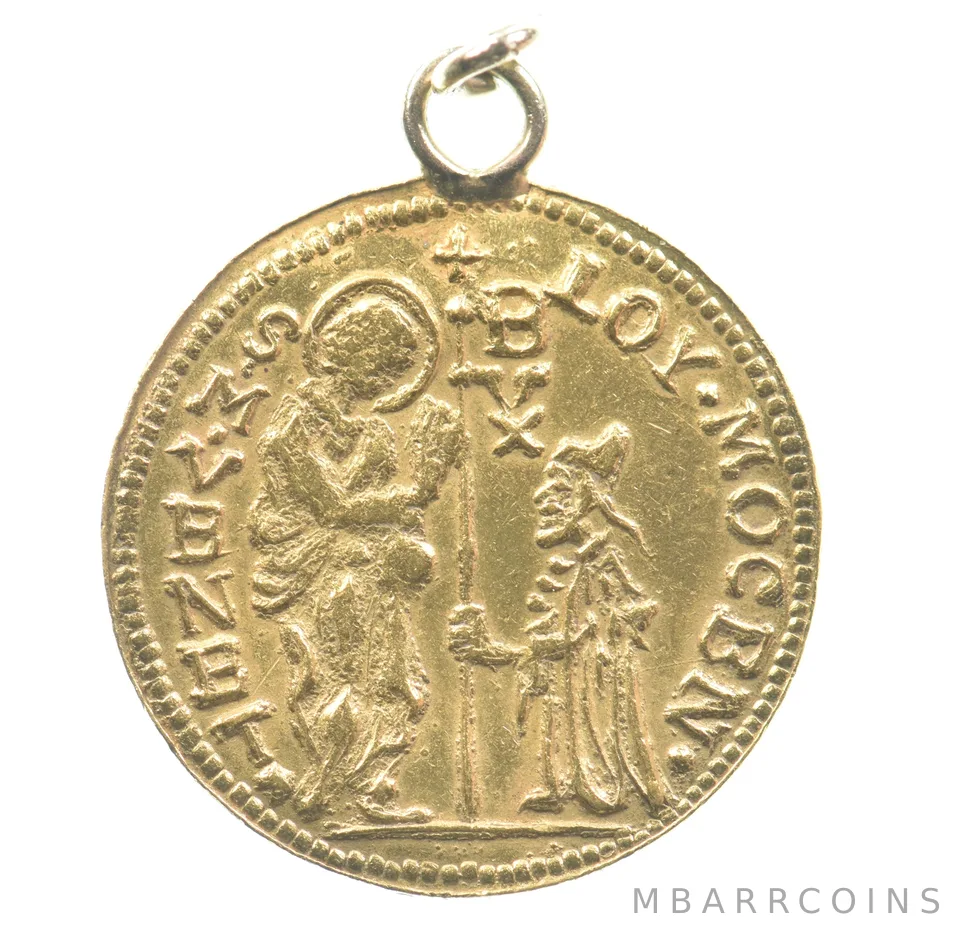 (1789-1797) Gold Coin Venice Italy Zecchino 3.4g a4630