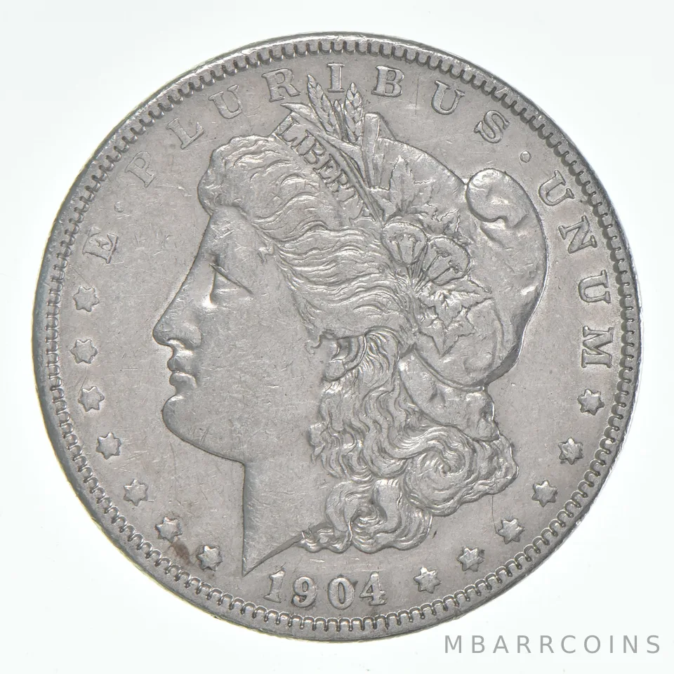 VF 1904 (P) Morgan Silver Dollar (1 coin)