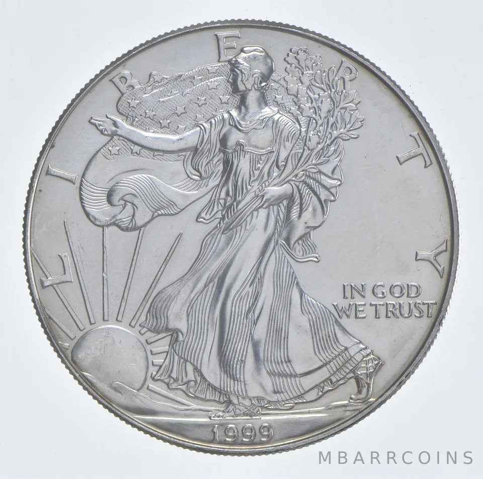 Better Date 1999 American Silver Eagle 1 Troy Oz .999 Fine Silver *053