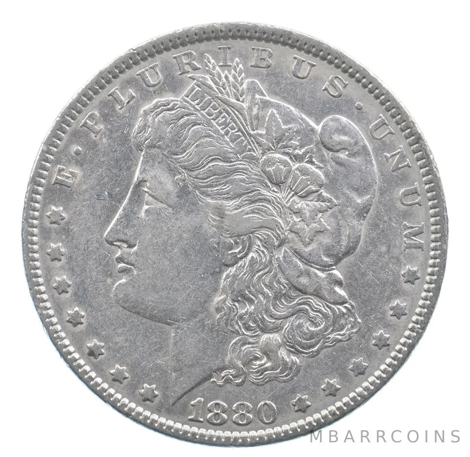 Better 1880 Morgan Silver Dollar - 90% US Coin - Nice Coin *509