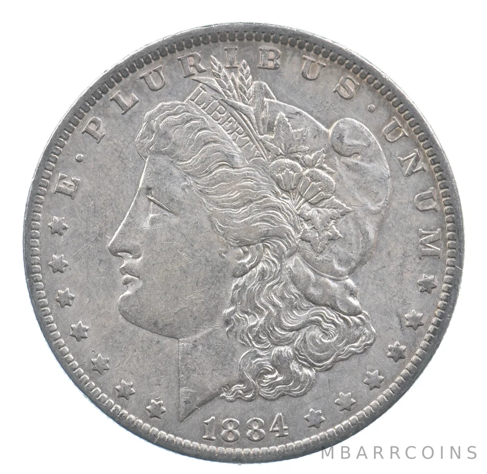 Better 1884-O Morgan Silver Dollar - 90% US Coin - Nice Coin *524