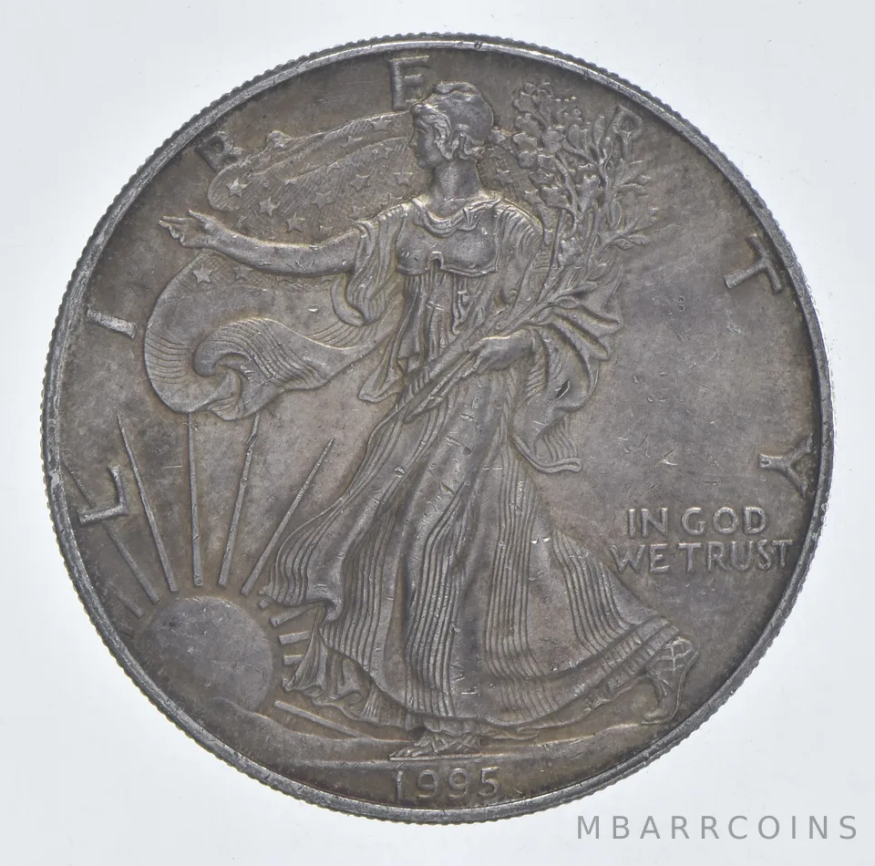 Better Date 1995 American Silver Eagle 1 Troy Oz .999 Fine Silver *196